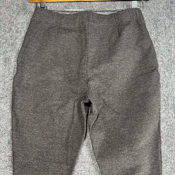 J Jill Pants Womens XS  Ponte Legging Gray Stretch Elastic Waist Tapered Leg - Picture 7 of 7